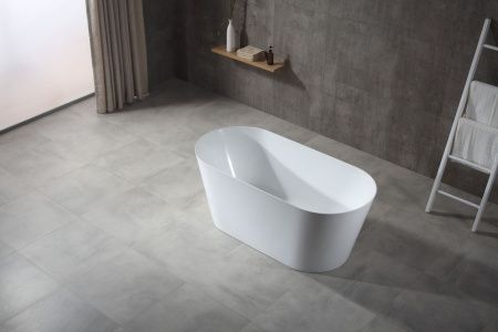 Ванна акриловая Zenon Leman 4000.000.000.000.40948 180х80 отдельностоящая овальная